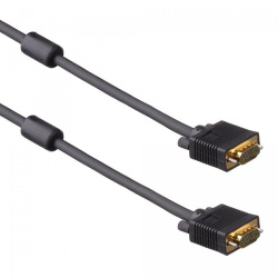 Кабель VGA-VGA  1.8м ExeGate EX-CC-PVGA-15M15M-1.8, черный