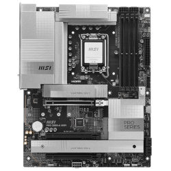 Материнская плата MSI PRO Z890-A WIFI LGA 1851, Intel Z890, ATX, 4xDDR5 6400 МГц, 4xSATA, 4xM.2, 3хPCI-E x16, HDMI, Wi-Fi, Bluetooth