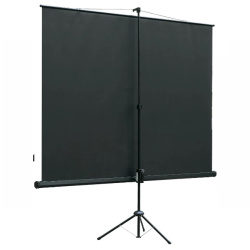 Экран для проектора Lumien 127x127см Eco View LEV-100104 (1:1, Matte White, на штативе, чёрный корпус)