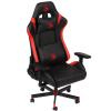 Кресло игровое A4Tech Bloody GC-990 черный/красный (экокожа, 180 кг, крестовина металл, подголовник, поддержка поясницы)   